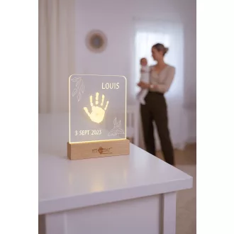   Petit Artichaut kéz- és láblenyomat készítő készlet integrált világítással