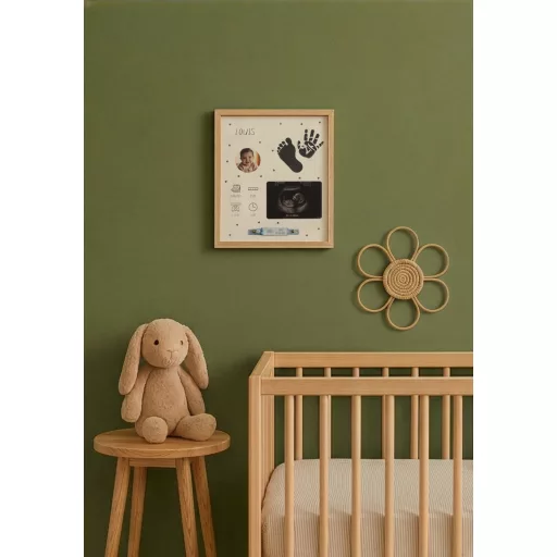 Petit Artichaut birth frame - kéz- és láblenyomat készlet