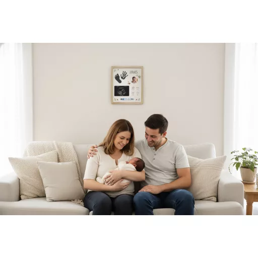 Petit Artichaut birth frame - kéz- és láblenyomat készlet