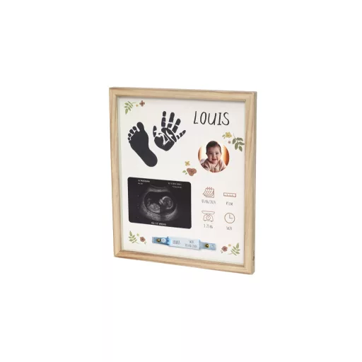 Petit Artichaut birth frame - kéz- és láblenyomat készlet