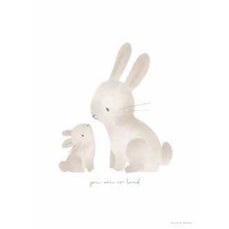 Little Dutch A3 poszter - Baby Bunny