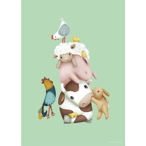 Little Dutch A3 poszter - Little Farm