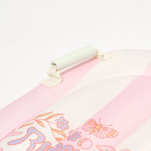 Sunnylife gyerek felfújható szörfdeszka - Dolphin Surf Co Pink Stripe 