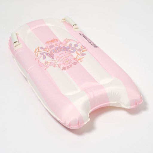 Sunnylife gyerek felfújható szörfdeszka - Dolphin Surf Co Pink Stripe 