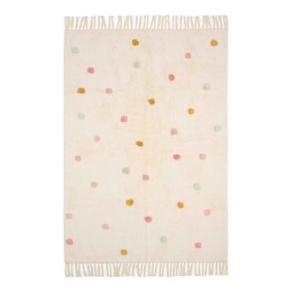 Little Dutch gyerekszőnyeg pink pöttyös 120x170 cm