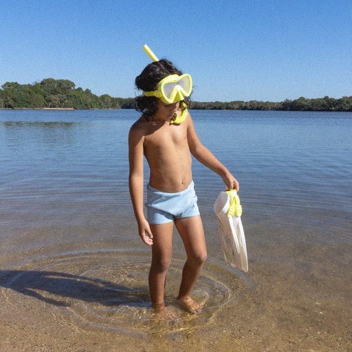 Sunnylife gyerek búvárszett közepes (35-38) - The Sea Kids Yellow