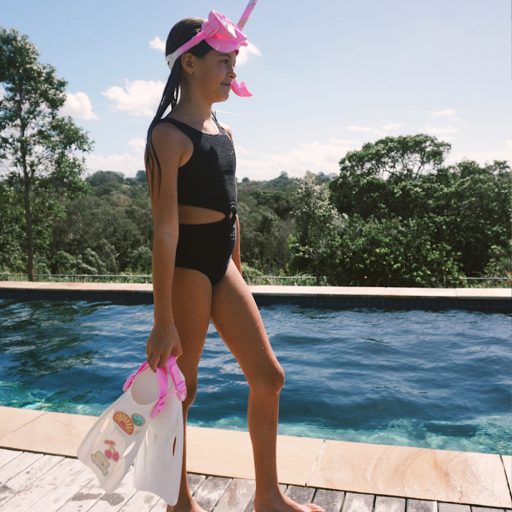 Sunnylife gyerek búvárszett közepes (35-38) - Summer Sherbet Pink