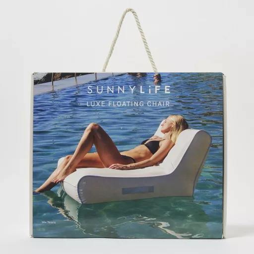 Sunnylife felfújható Luxe úszó fotel - Casa Cream