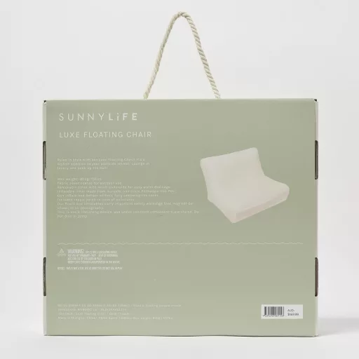 Sunnylife felfújható Luxe úszó fotel - Casa Cream