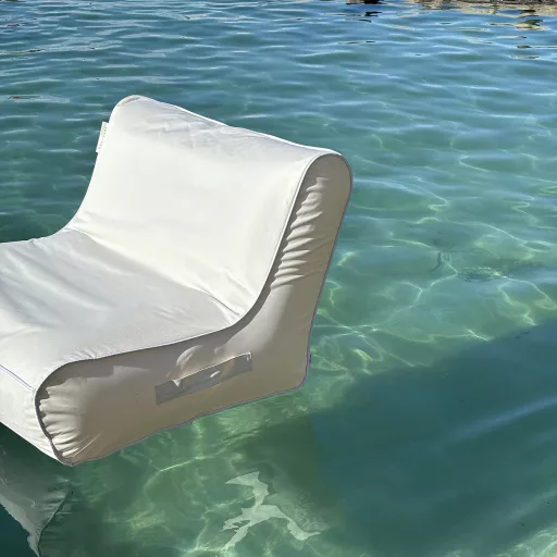 Sunnylife felfújható Luxe úszó fotel - Casa Cream