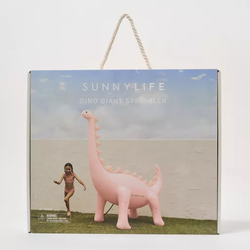Sunnylife felfújható spriccelő játék - Dino Into the Wild Pink