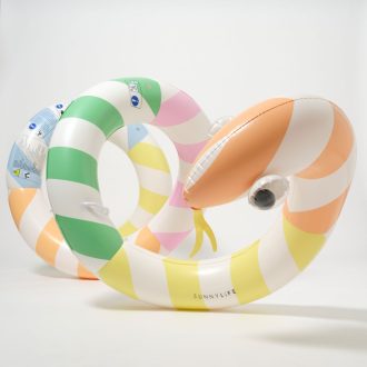   Sunnylife óriás felfújható kígyó -  Poolside Sorbet Stripe 
