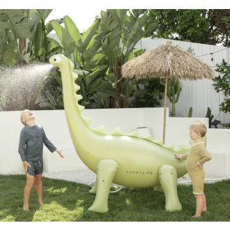   Sunnylife felfújható óriás spriccelő játék - Dino Into the Wild Khaki