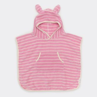 Sunnylife fürdőponcsó - Candy Pink Stripe 