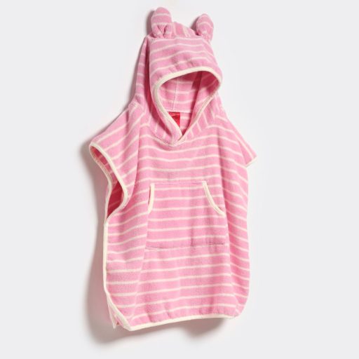 Sunnylife fürdőponcsó - Candy Pink Stripe 