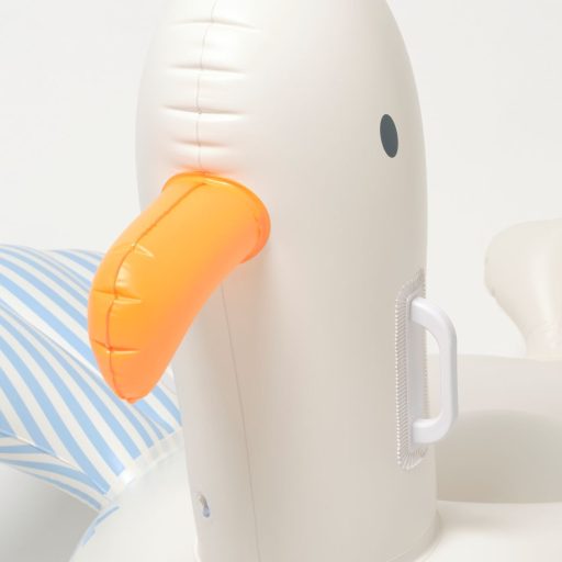 Sunnylife gyerek Ride-On matrac - Sid the Seagull Blue Stripe