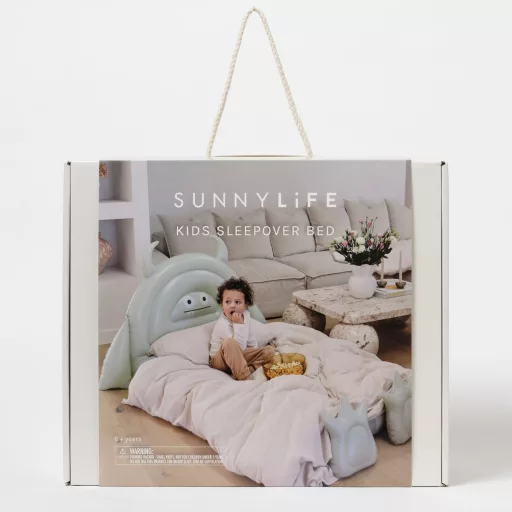 Sunnylife felfújható gyerekágy - Monster Sage CSOMAGOLÁSSÉRÜLT