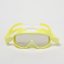 Sunnylife gyerek búvár maszk - Salty the Shark Neon Yellow 