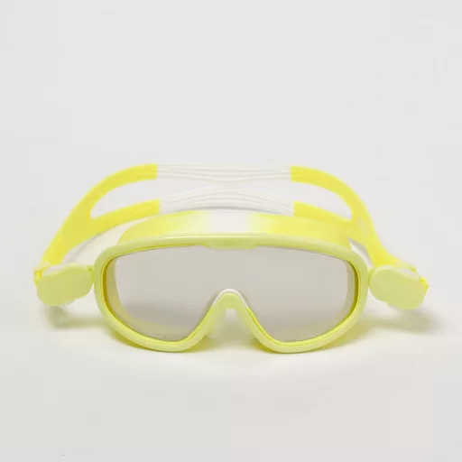 Sunnylife gyerek búvár maszk - Salty the Shark Neon Yellow 