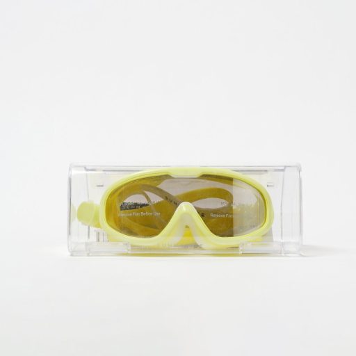 Sunnylife gyerek búvár maszk - Salty the Shark Neon Yellow 