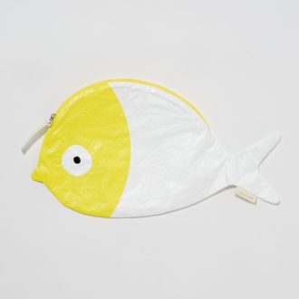 Sunnylife vízhatlan táska - Finn the Fish Neon Yellow 