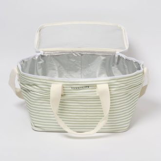 Sunnylife hűtőtáska - La Palma Sage Stripe 