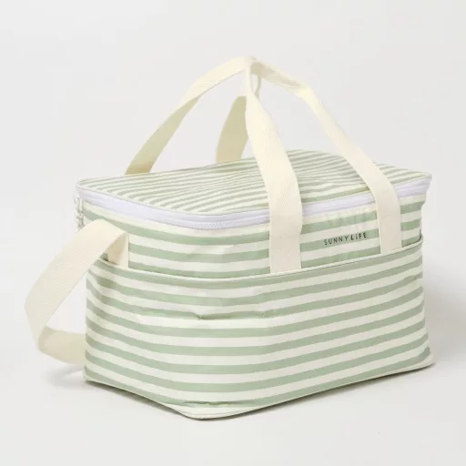 Sunnylife hűtőtáska - La Palma Sage Stripe 