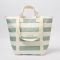 Sunnylife ital hűtőtáska 23 l - La Palma Sage Stripe 