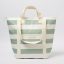 Sunnylife ital hűtőtáska 23 l - La Palma Sage Stripe 