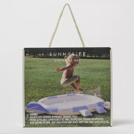 Sunnylife felfújható vízpermetező szőnyeg - Into the Wild Blue