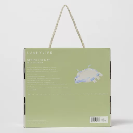 Sunnylife felfújható vízpermetező szőnyeg - Into the Wild Blue