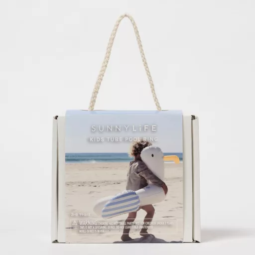 Sunnylife gyerek úszógumi - Sid the Seagull Blue Stripe 