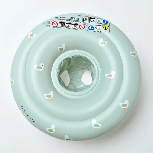 Sunnylife baba úszógumi - Sammy the Seagull Green
