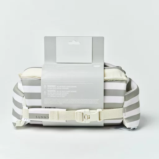 Sunnylife úszómellény karúszóval 3-6 év Eli the Elephant Green Stripe 