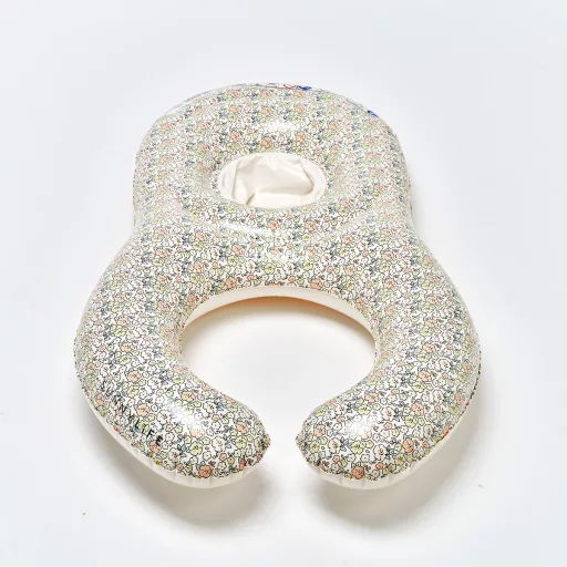 Sunnylife kétszemélyes együtt a babával úszógumi - Into the Garden Ditsy Floral 