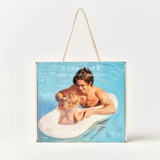 Sunnylife kétszemélyes együtt a babával úszógumi -Strawberry Sunshine  