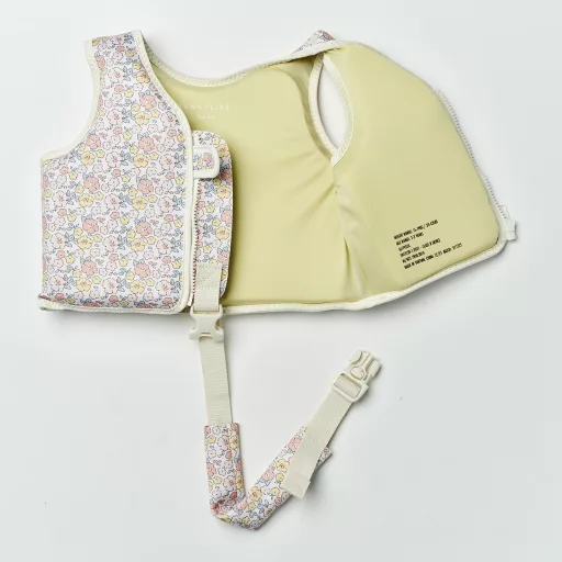 Sunnylife gyerek úszómellény 2-3 év - Into the Garden Ditsy Floral 