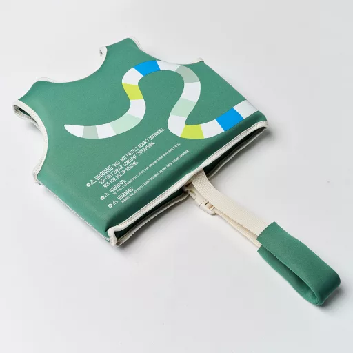 Sunnylife gyerek úszómellény 2-3 év - Into the Jungle Green 