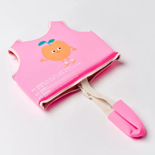 Sunnylife gyerek úszómellény 2-3 év - Peach Neon Pink 