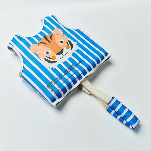 Sunnylife gyerek úszómellény 1-2 év - Tino the Tiger Blue 