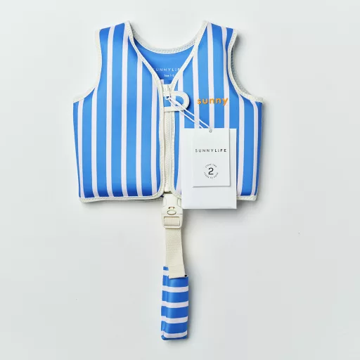 Sunnylife gyerek úszómellény 1-2 év - Tino the Tiger Blue 