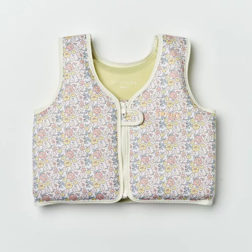 Sunnylife gyerek úszómellény 3-6 év - Into the Garden Ditsy Floral 