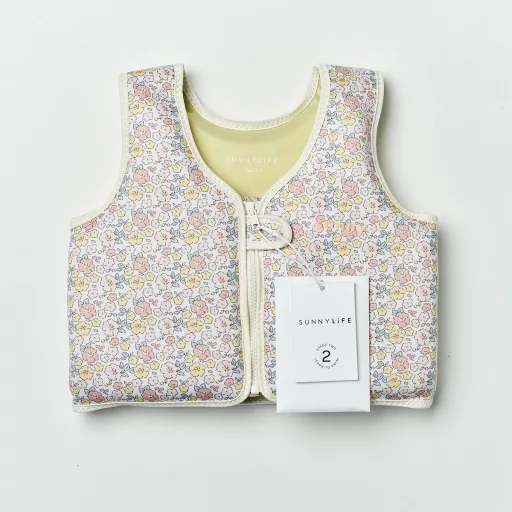 Sunnylife gyerek úszómellény 3-6 év - Into the Garden Ditsy Floral 