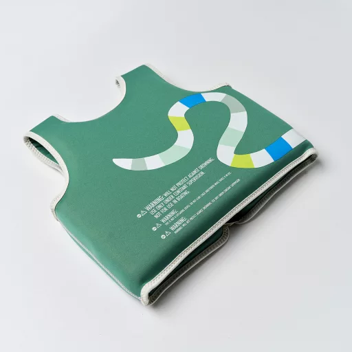 Sunnylife gyerek úszómellény 3-6 év - Into the Jungle Green 