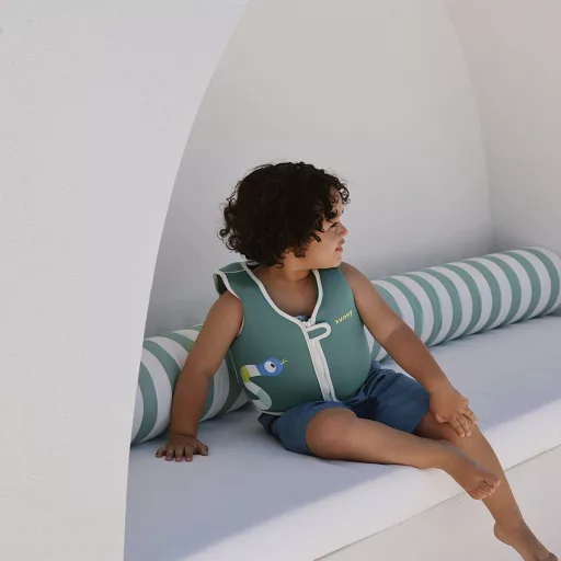 Sunnylife gyerek úszómellény 3-6 év - Into the Jungle Green 