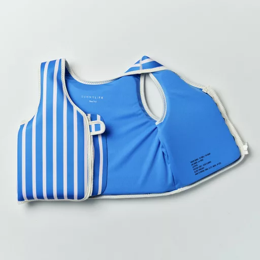 Sunnylife gyerek úszómellény 3-6 év - Tino the Tiger Blue 