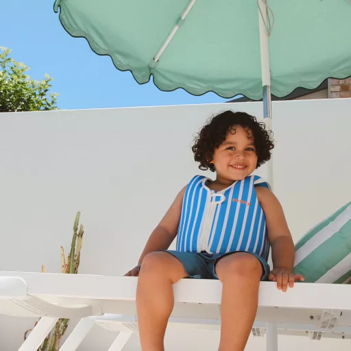 Sunnylife gyerek úszómellény 3-6 év - Tino the Tiger Blue 