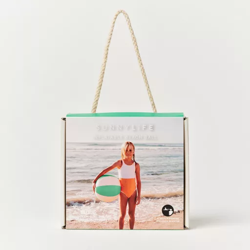 Sunnylife felfújható strandlabda - Pool Party Neon Green 