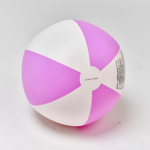 Sunnylife felfújható strandlabda - Pool Party Magenta  