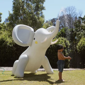   Sunnylife felfújható óriás spriccelő játék -Eli the Elephant Grey 